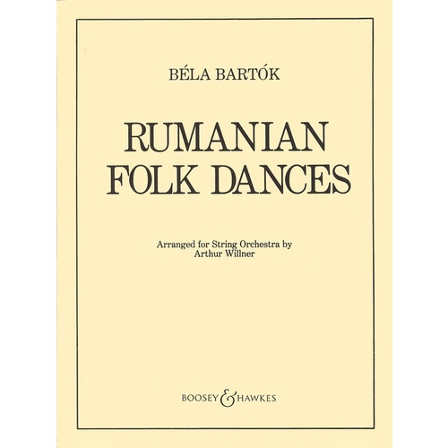Romanian Folk Dances Sc/Pt So Book
