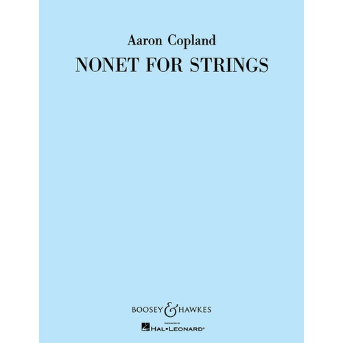 Nonet For Strng Sc/Pt Book