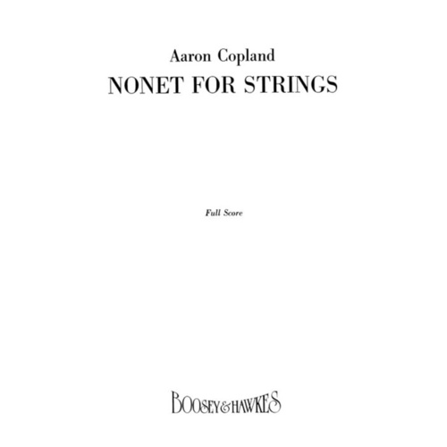Nonet For String Flute Sc Book