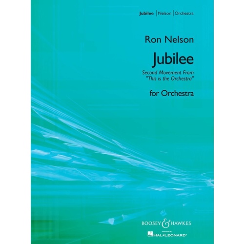 Jubilee Score/Parts Book