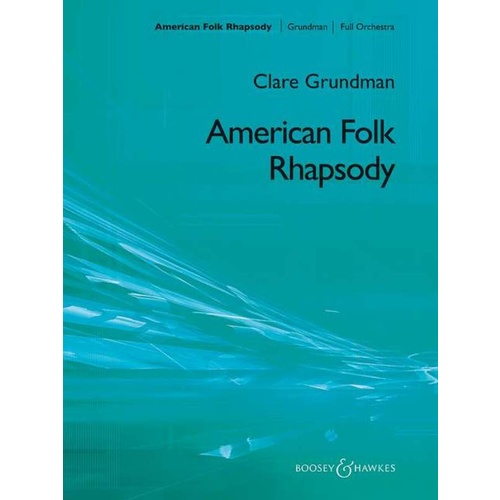American Folk Rhapsody Hlfo4 Book