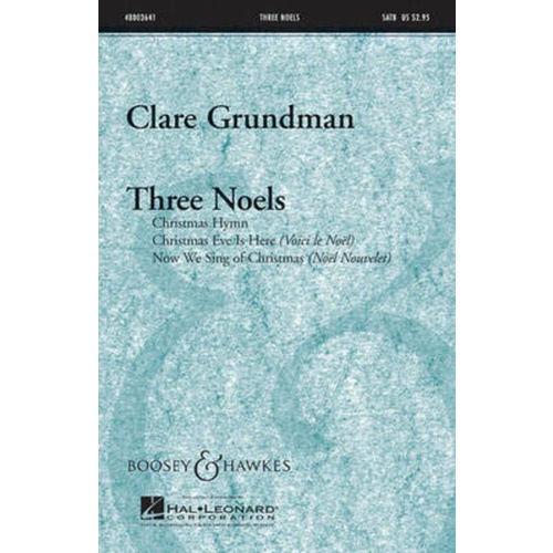 3 Noels Cndnsd Sco Piano Book