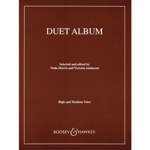 Duet Album ( High And Medium Voice ) Book