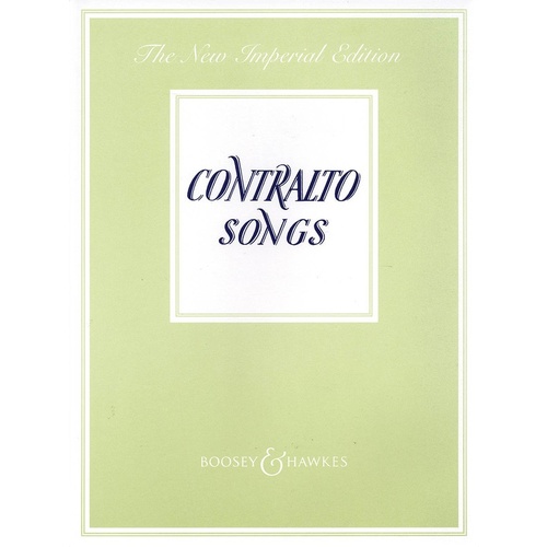 Contralto Songs Imperial Edition PV Book