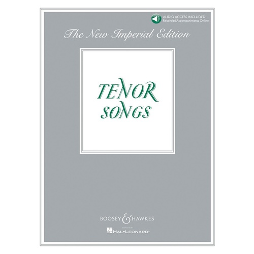 Tenor Songs Imperial Edition Piano Vocal Book