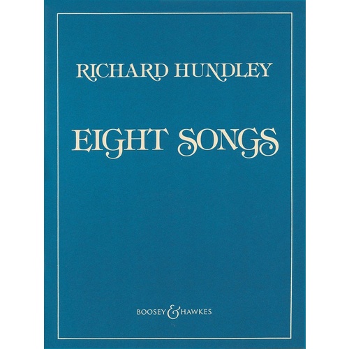 Eight Songs Voc/Piano Book