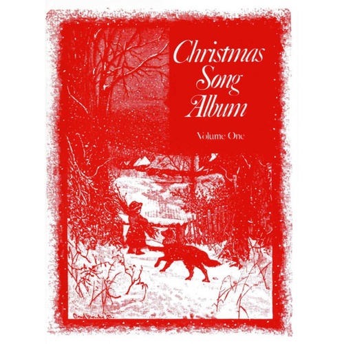 Christmas Song Album Vol 1 Vocal / Piano (Red) Book