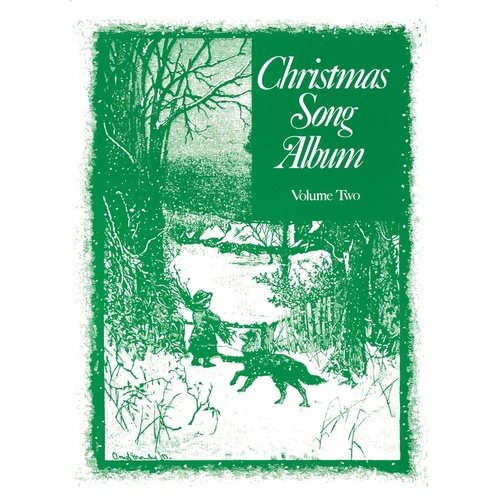 Christmas Song Album Vol 2 Vocal / Piano (Green) Book