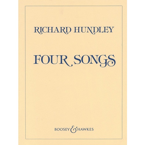 Four Songs Voc/Piano Book