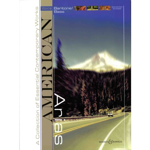 American Arias Baritone / Bass Book/CD