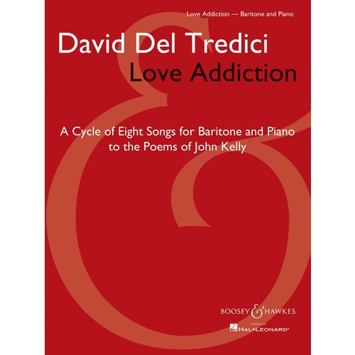Love Addiction Song Cycle Baritone/Piano Book