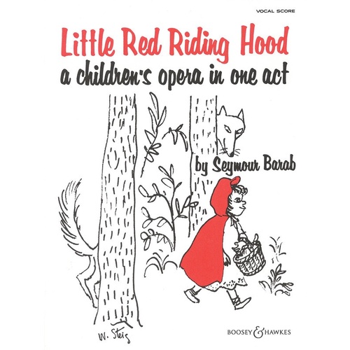 Little Red Vocal Score Book