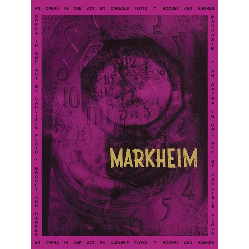 Markheim Vocal Score Book