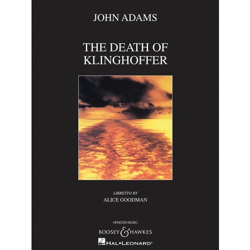 Death Of Klinghoffer Vocal Score Book