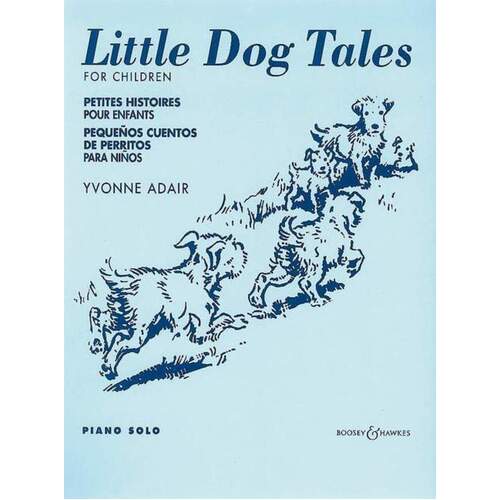 Adair - Little Dog Tales Piano Solo (Softcover Book)