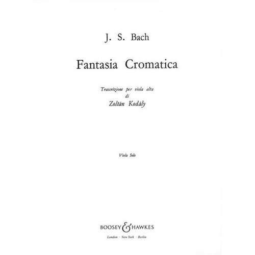 Bach - Fantasia Cromati Viola (Softcover Book)