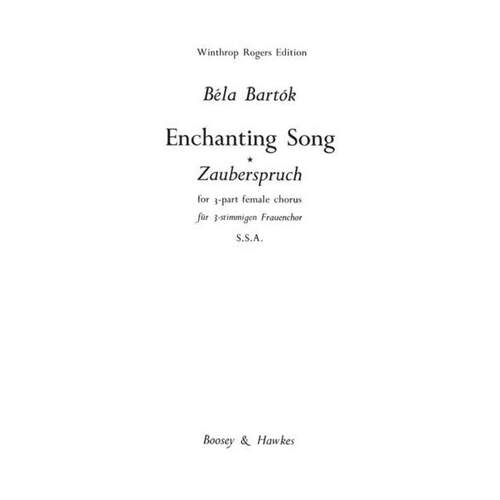 Bartok - Enchanting Song SSA A Cappella (Octavo) Book