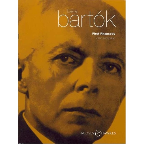 Bartok: First Rhapsody for Cello and Piano - Boosey & Hawkes, 32 Pages