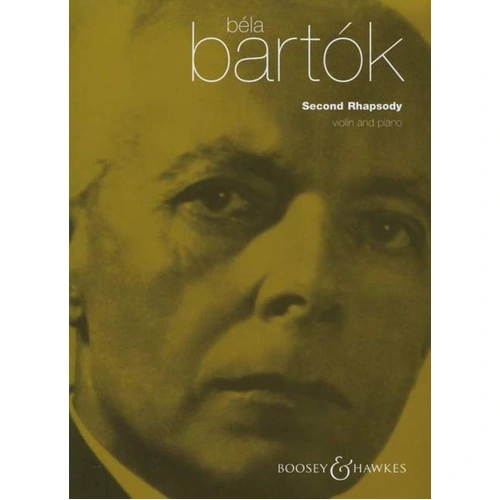 Bartok Second Rhapsody for Violin and Piano, 40 Pages, Boosey & Hawkes