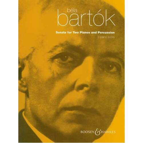 Bartok - Sonata For 2 Pianos/Percussion Piano Parts (Softcover Book)