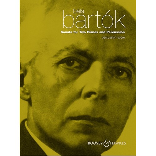 Bartok - Sonata For 2 Pianos/Percussion Percussion Parts (Softcover Book)