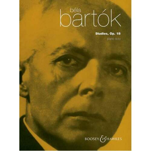 Bartok - Studies Op 18 Piano (Softcover Book)