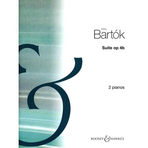 Bartok - Suite Op 4B 2Piano/4Hds (Softcover Book)