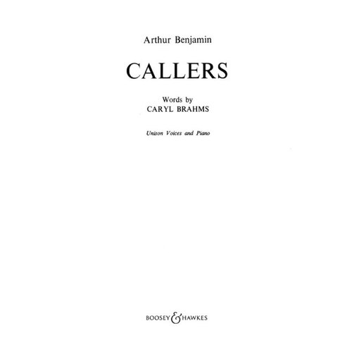 Benjamin - Callers Unison/Piano (Octavo) Book