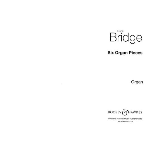 Bridge - Six Organ Pieces (Softcover Book)
