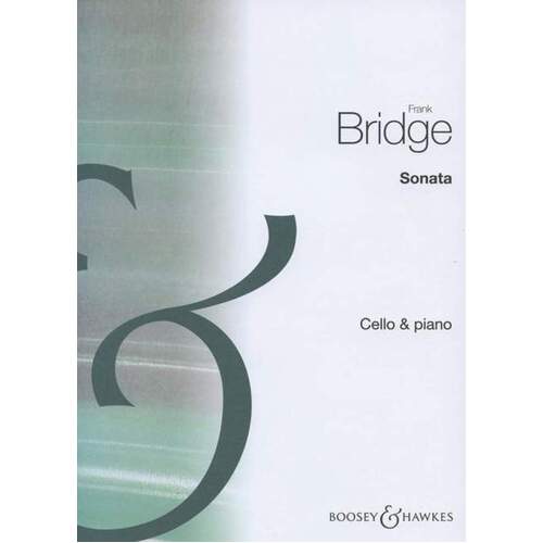 Bridge - Sonata For Cello/Piano (Softcover Book)