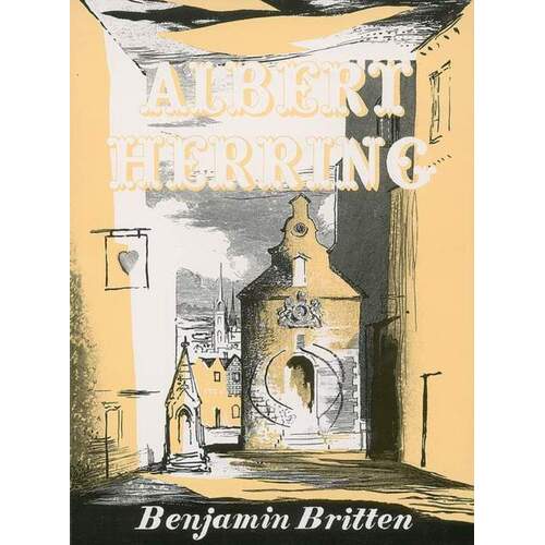 Albert Herring Op 39 Vocal Score / Piano Red (Softcover Book)