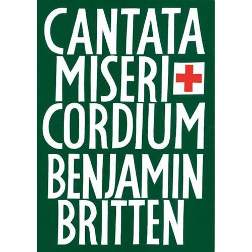 Cantata Misericordium Op 69 Vocal Score (Softcover Book)