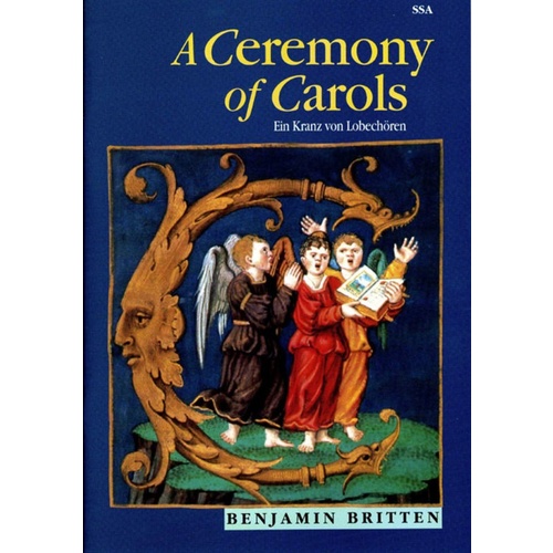 Ceremony Of Carols SSA Vocal Score Book