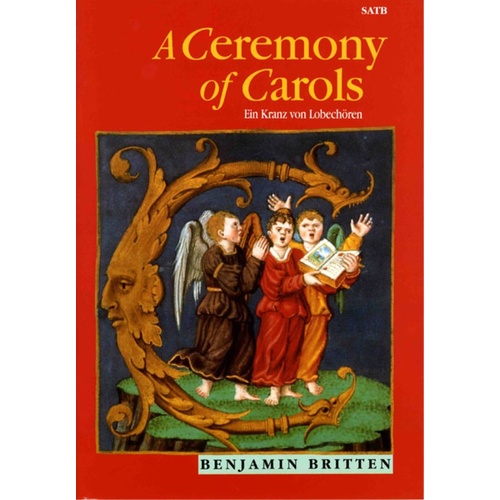 Ceremony Of Carols SATB Vocal Score Book