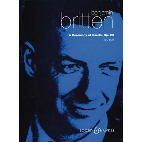 Britten - A Ceremony Of Carols Harp Part (Softcover Book)