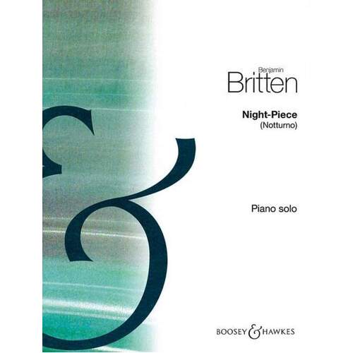 Britten - Night Piece (Notturno) Piano (Softcover Book)