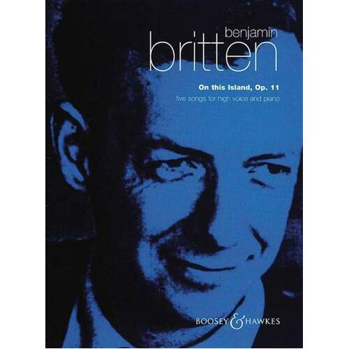 Britten - On This Island Op 11 High Voice (Softcover Book)