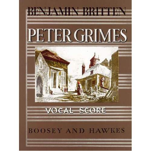 Britten - Peter Grimes Op 33 Vocal Score (Softcover Book)
