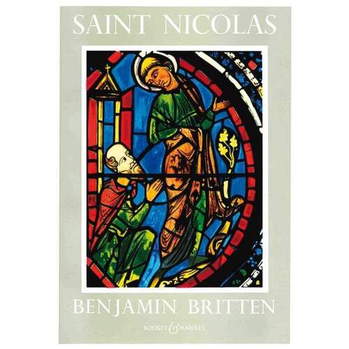 Britten - Saint Niconline Audios Op 42 Vocal Score (Softcover Book)