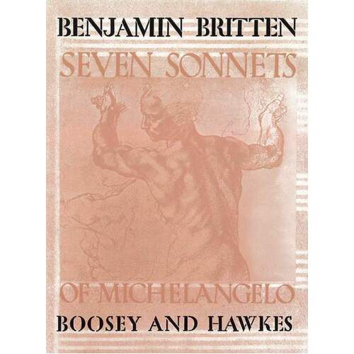 7 Sonnets Of Michaelangelo Op 22 Tenor/Piano (Softcover Book)