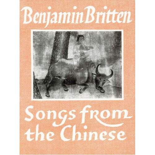 Britten - Songs From The Chinese High Voice/Guitar (Softcover Book)