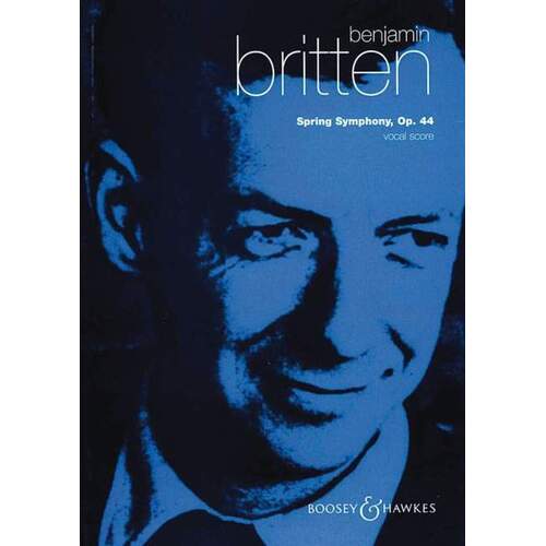 Britten - Spring Symphony Op 44 Vocal Score (Softcover Book)
