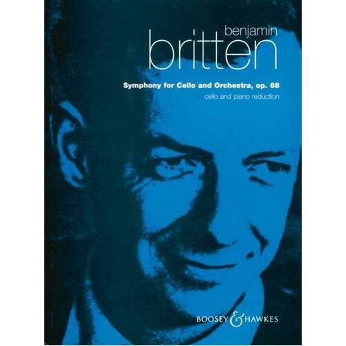 Britten - Symphony Op 68 Cello/Piano (Softcover Book)