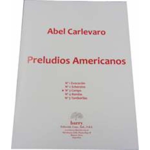 Preludios Americanos No 3 Guitar Book