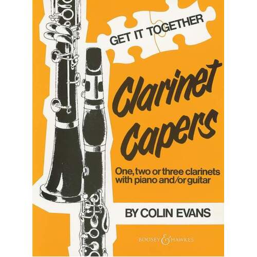 Clarinet Capers For 1 2 Or 3 Clarinets/Piano (Softcover Book)