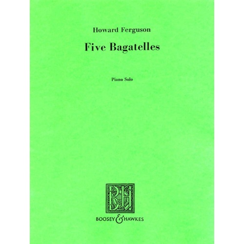 5 Bagatelles Piano Book
