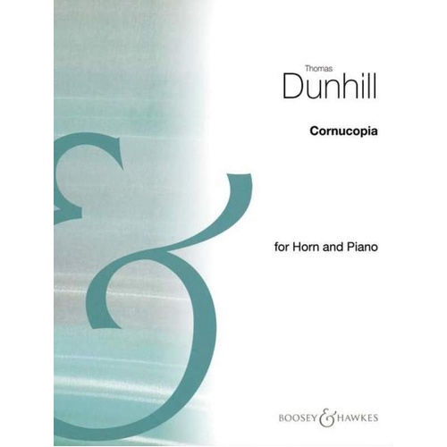Dunhill Cornucopia Op. 95 for Horn - 24 Pages - Published by Boosey & Hawkes