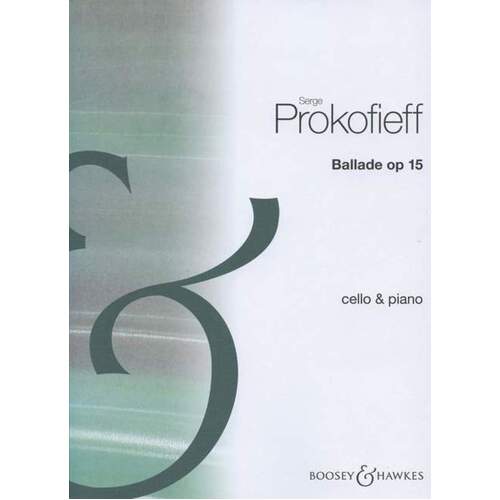 Ballade Op 15 Vlc Piano Book