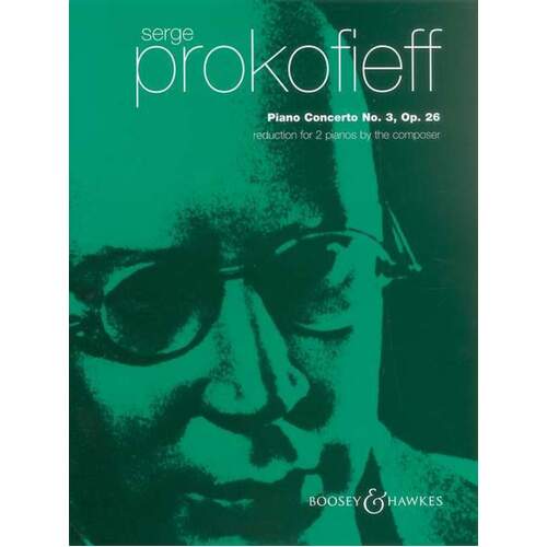 Prokofieff - Piano Concerto No 3 Op 26 2P4H (Softcover Book)