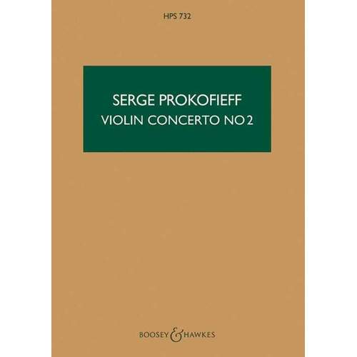 Prokofieff - Violin Concerto No 2 Op 63 Study Score Book